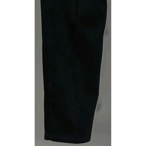 Denim & Co Women’s Small Black Velvet Pull-On Pants Y2K Goth Grunge Luxe EUC - Picture 9 of 11